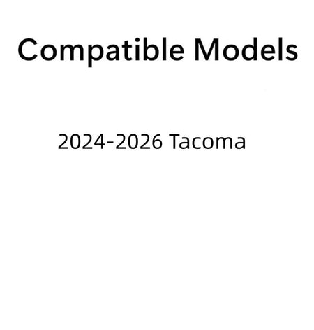 OEM With Aftermarket Attachments Tempered Passenger Right Side Front Door Window Glass Compatible with Toyota Tacoma Pickup 2024-2026 Models