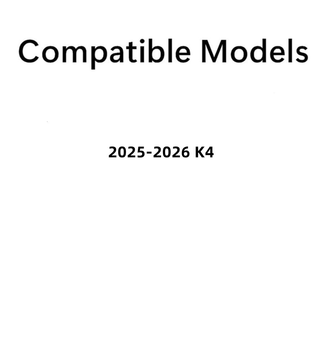 Tempered Driver Left Side Front Door Window Door Glass Compatible with Kia K4 2025- 2026 Models