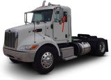 Driver Left Side Front Door Window Glass Compatible with Peterbilt 325 / 335 / 337 2004-2022 Models