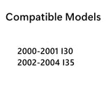 Driver Left Side Front Door Window Door Glass Compatible with Nissan Maxima 2000-2003 Models