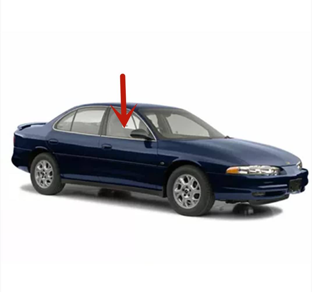 Passenger Right Side Front Door Window Door Glass Compatible with Buick Century / Regal 4 Door Sedan 1997-2005 Models