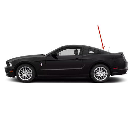 Heated Back Window Back Glass Compatible with Ford Mustang 2005-2010 2 Door Coupe Models