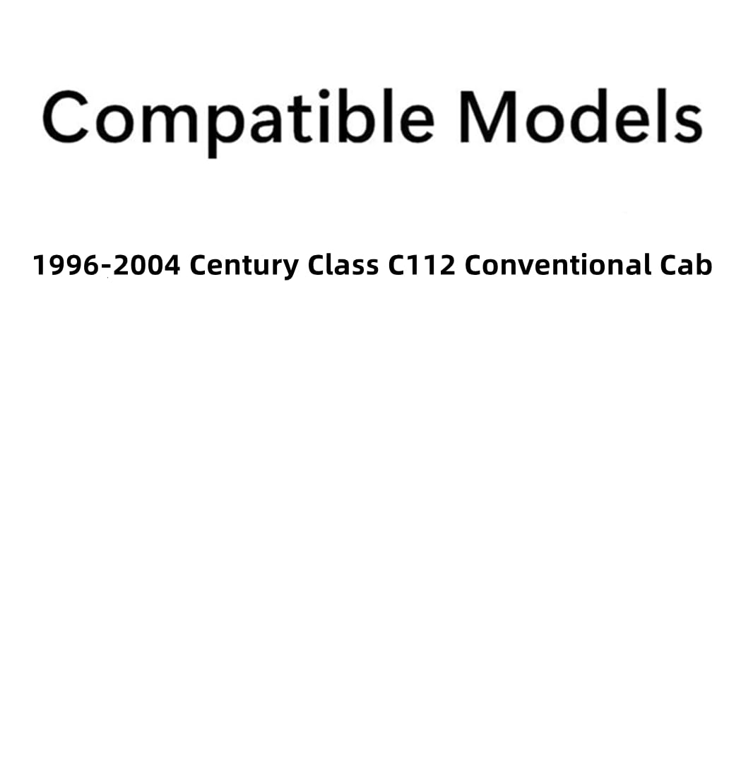 Front Door Window Door Glass Compatible with Freightliner Century Class C120 1996-2016 With Vent Models