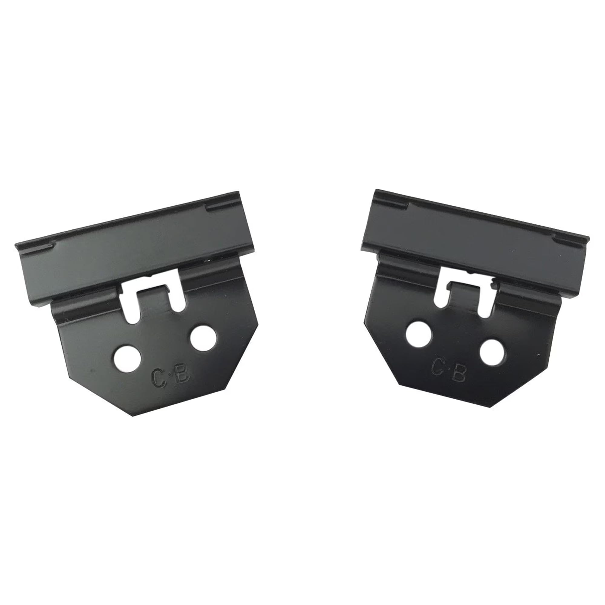 Metal 4 Holes 1997-2010 Mercury Mountaineer 1991-1994 Mazda Navajo Front Door Window Glass Bottom Attachment Channel Clips W/ Tips