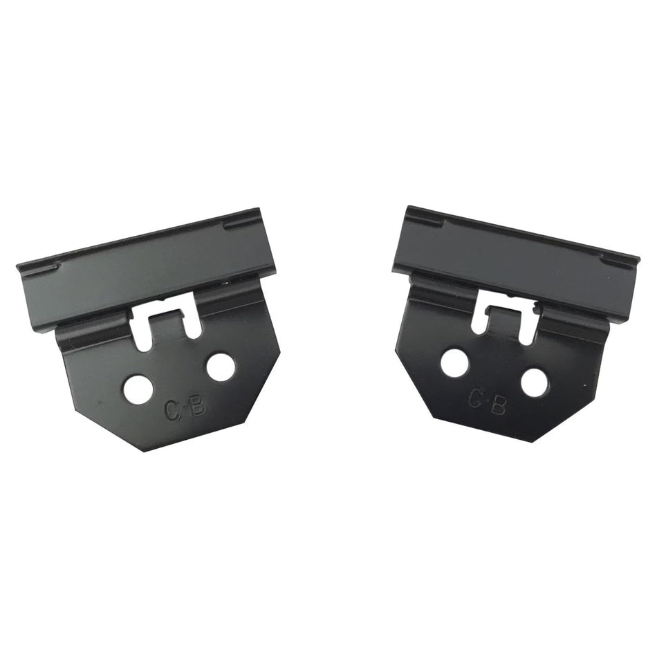 Metal 4 Holes 1991-2010 Ford Explorer 2001-2010 Ford Explorer Sport Trac Front Door Window Glass Buttom Attachment Channel Clips W/ Tips