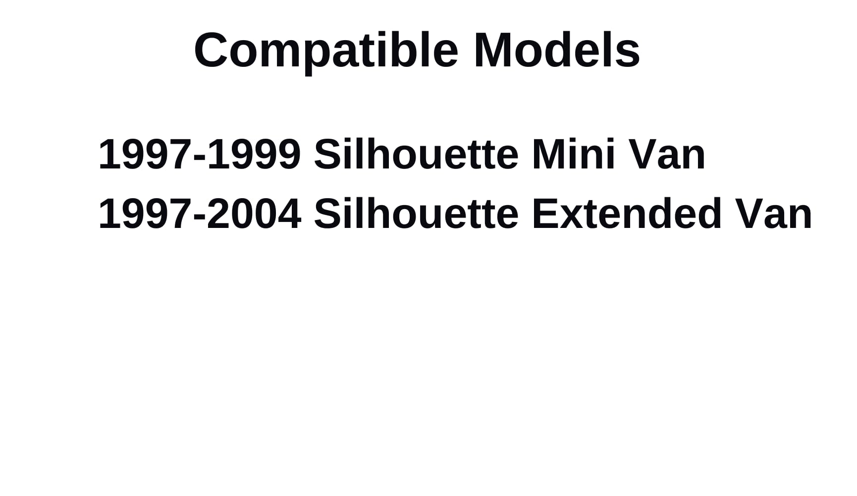 Driver Left Side Front Door Window Door Glass Compatible with Oldsmobile Silhouette 1997-2004 Models
