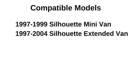 Driver Left Side Front Door Window Door Glass Compatible with Oldsmobile Silhouette 1997-2004 Models
