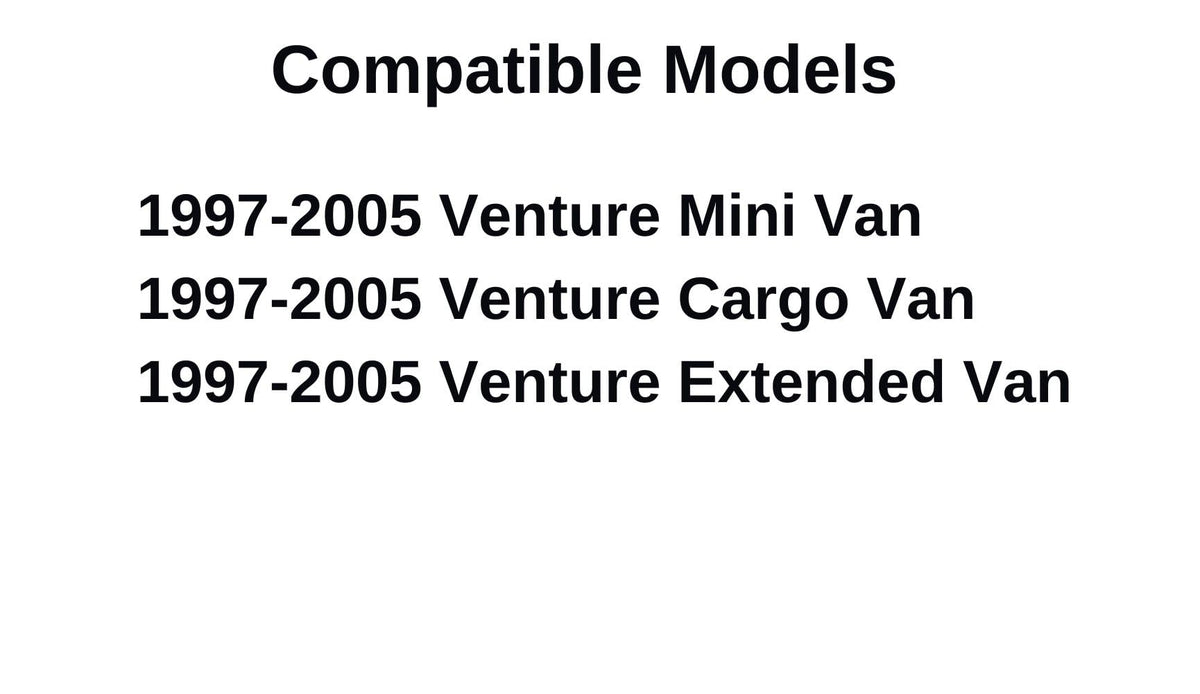 Driver Left Side Front Door Window Door Glass Compatible with Pontiac Montana 1999-2005 Models/Pontiac Trans Sport 1997-1998 Models (Not for Montana SV6)