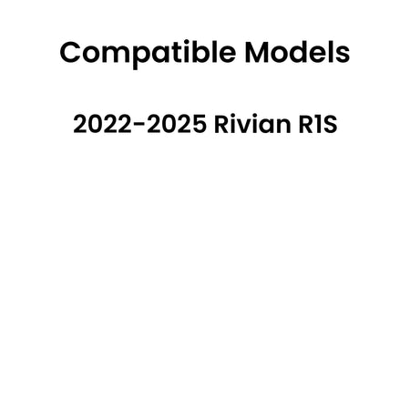 Heated Rear Back Window Back Glass Compatible with Rivian R1S 2022-2025 Models
