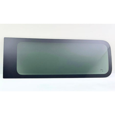 Driver Left Side Quarter Window Glass Privacy With Free Butyl Tape Compatible with Nissan NV1500 NV2500 NV3500 2012-2021 Models