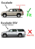Driver Left Side Rear Quarter Glass Quarter Window Compatible with Chevrolet Tahoe/GMC Yukon /Yukon Denali 2007-2014 Models