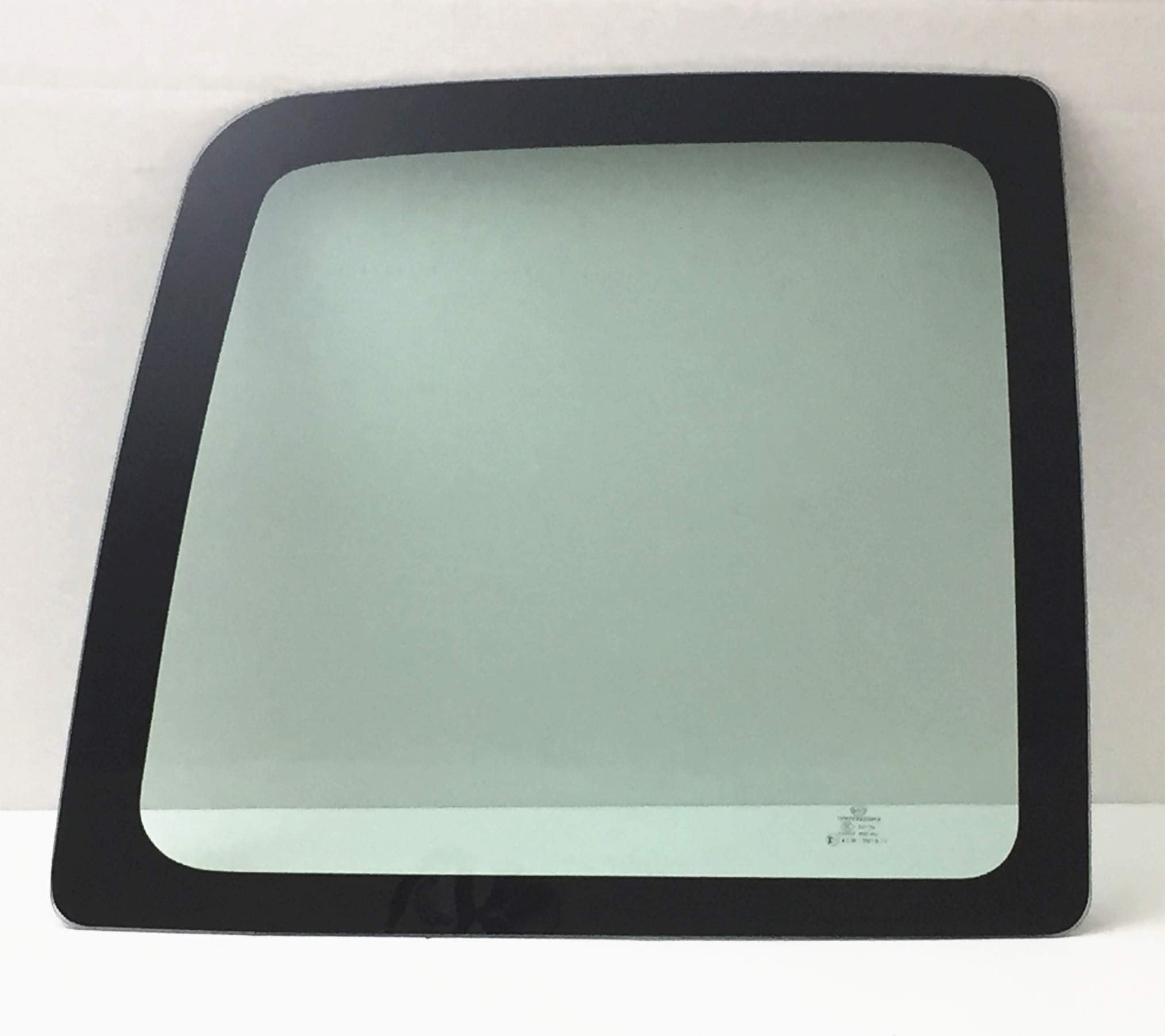 Stationary Back Window Back Glass Driver Left Side Compatible with Chevrolet Express/GMC Savana 1996-2002 Models