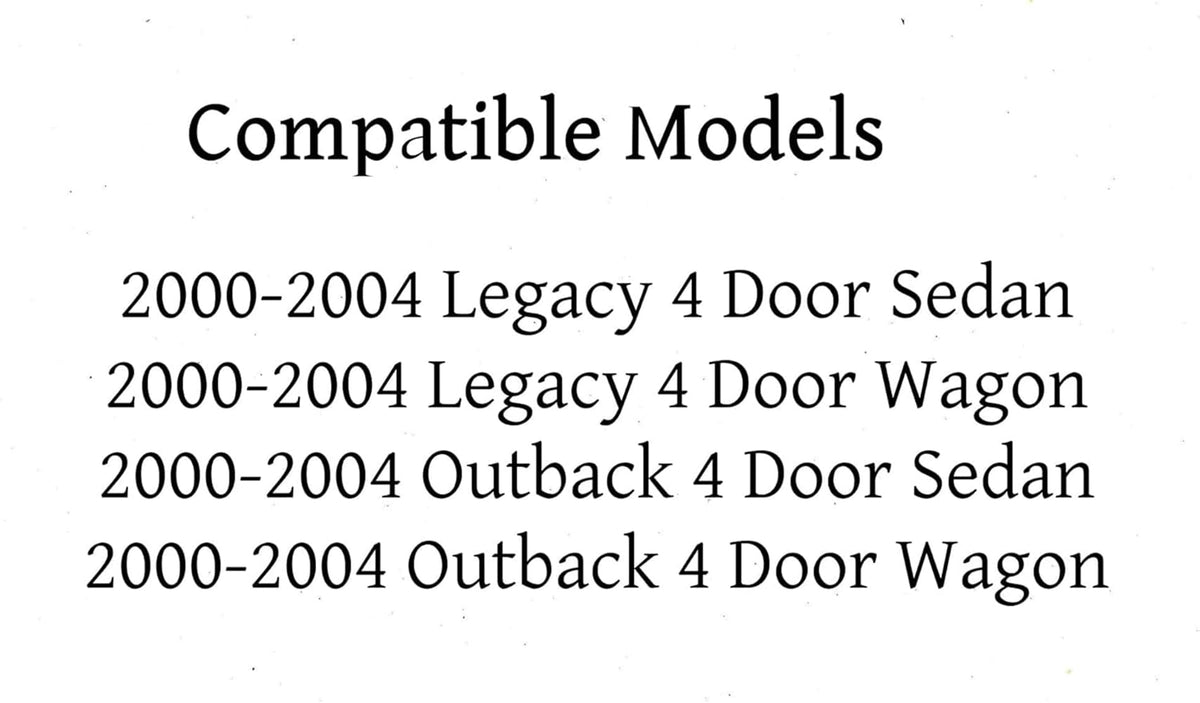 Passenger Right Side Front Door Window Door Glass Compatible with Subaru Baja 4 Door Crew Cab 2003-2007 Models