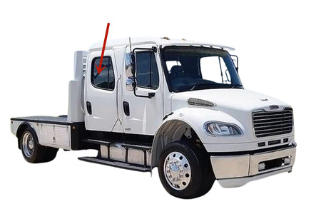 Passenger Right Side Front Door Window Door Glass Compatible with Freightliner Business Class M2 2003-2025 Models