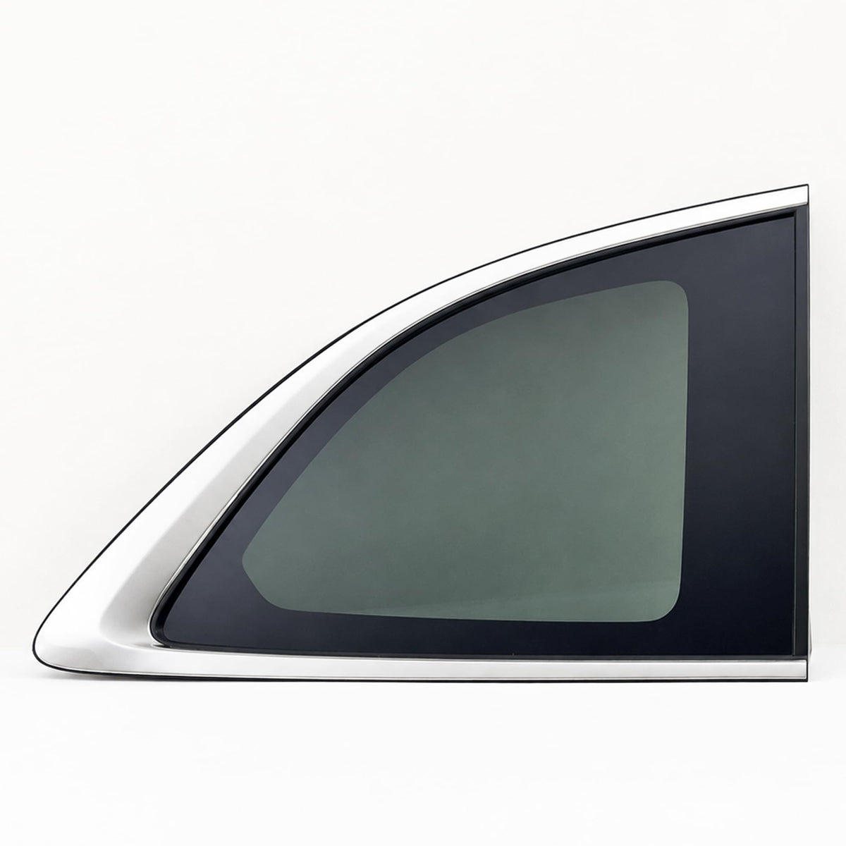 Chrome Molding Style Passenger Right Side Quarter Window Quarter Glass Compatible With Buick Enclave 2025-2026 Models