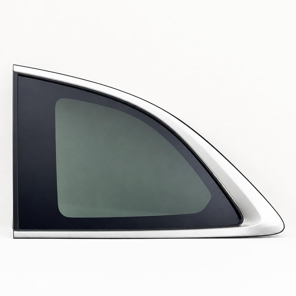 Chrome Molding Style Driver Left Side Quarter Window Quarter Glass Compatible With Buick Enclave 2025-2026 Models