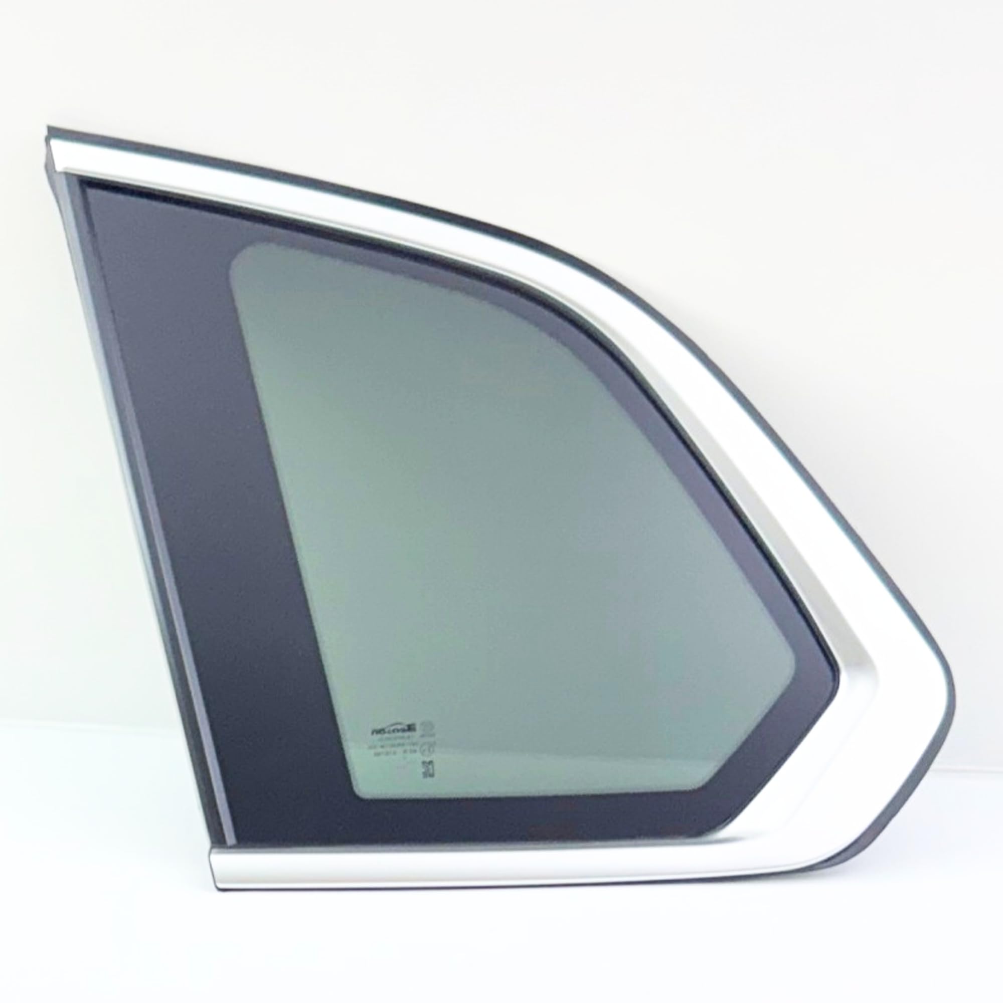 Chrome Molding Style Driver Left Side Quarter Window Glass Compatible with BMW X5 2019-2026 Models