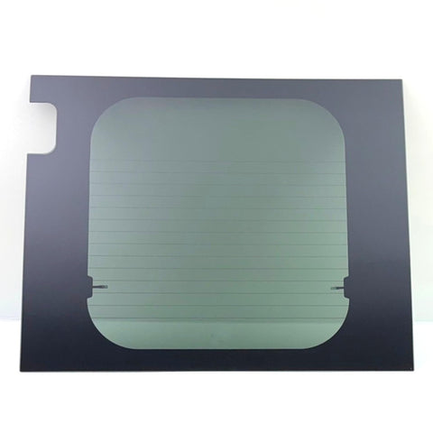 Heated Factory Privacy Back Window Back Glass Driver Left Side Compatible with Ram Promaster 1500 2500 3500 Cargo Van 2014-2026 Models (Not For Promaster City Van)