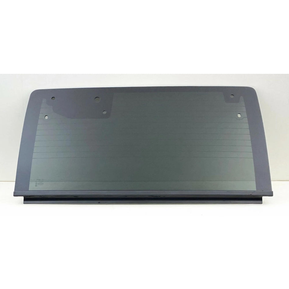 With Free Glue Heated Privacy Rear Tailgate Window Back Glass Compatible with Jeep Wrangler 2007-2010 Models