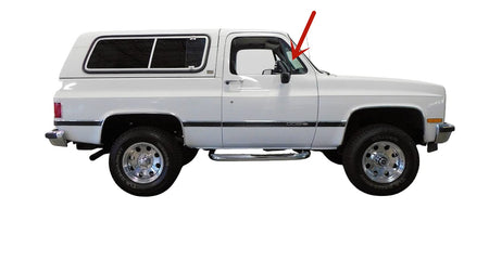 Passenger Right Side Front Vent Window Vent Glass Compatible with GMC Pickup (C/K 1500 2500 3500) 1981-1986/Pickup (R/V 1500 2500 3500) 1987-1991 /Topkick Suburban Jimmy 1981-1991 Model