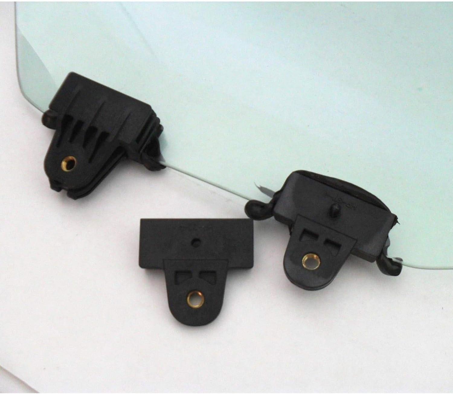 Front Door Window Door Glass (Power & Manual) Auto Glass Channel Clips Compatible with Nissan Maxima 2004-2008 / Altima 2002-2006 Models