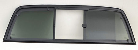 Privacy Back Window Glass Slider Compatible with Dodge Dakota Pickup 1997-2010/Ram Dakota Pickup 2011 Models/Mitsubishi Raider 2006-2010 Models (Not Flush Fit,The Glass Is Attached To The Frame)