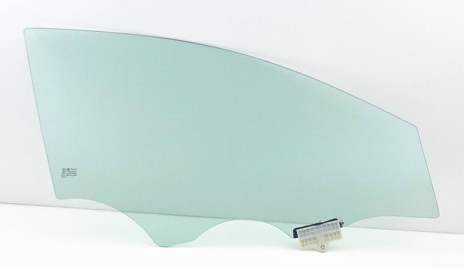 Passenger Right Side Front Door Window Door Glass Compatible with Hyundai Sonata 4-Door Sedan 2015-2019 Models (Not For Sonata Hybrid)