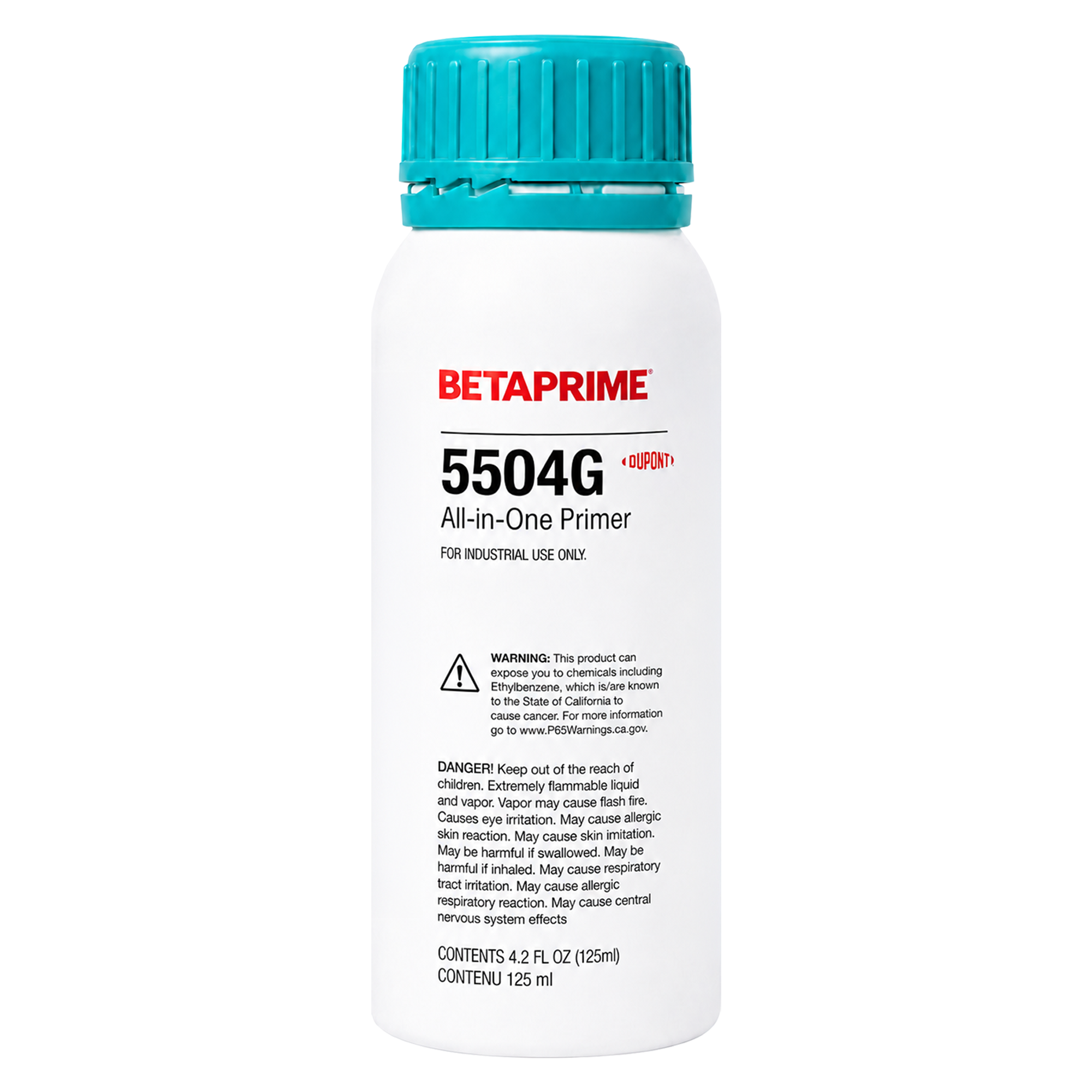 DuPont BETAPRIME 5504G All-in-One Automotive Glass Primer 4.2 oz / 125 mL + 6 Wool Daubers