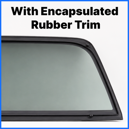 Non-Heated Stationary Back Window Back Glass Compatible with Dodge Ram Pickup 1500 2002-2008 & 2500 3500 2003-2009 & 4500 5500 2006-2009 & 3500Cab/Chs 4500Cab/Chs 5500Cab/Chs 2010 Models