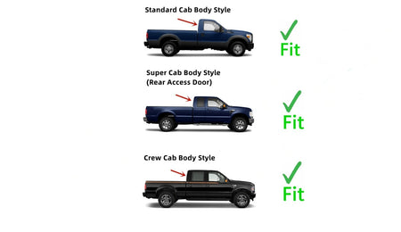 Sliding Back Window Glass Back Slider Compatible with Ford F350 F450 F550 1999-2007 / F250 F650 F750 2000-2007 / F250HD 1999 Models