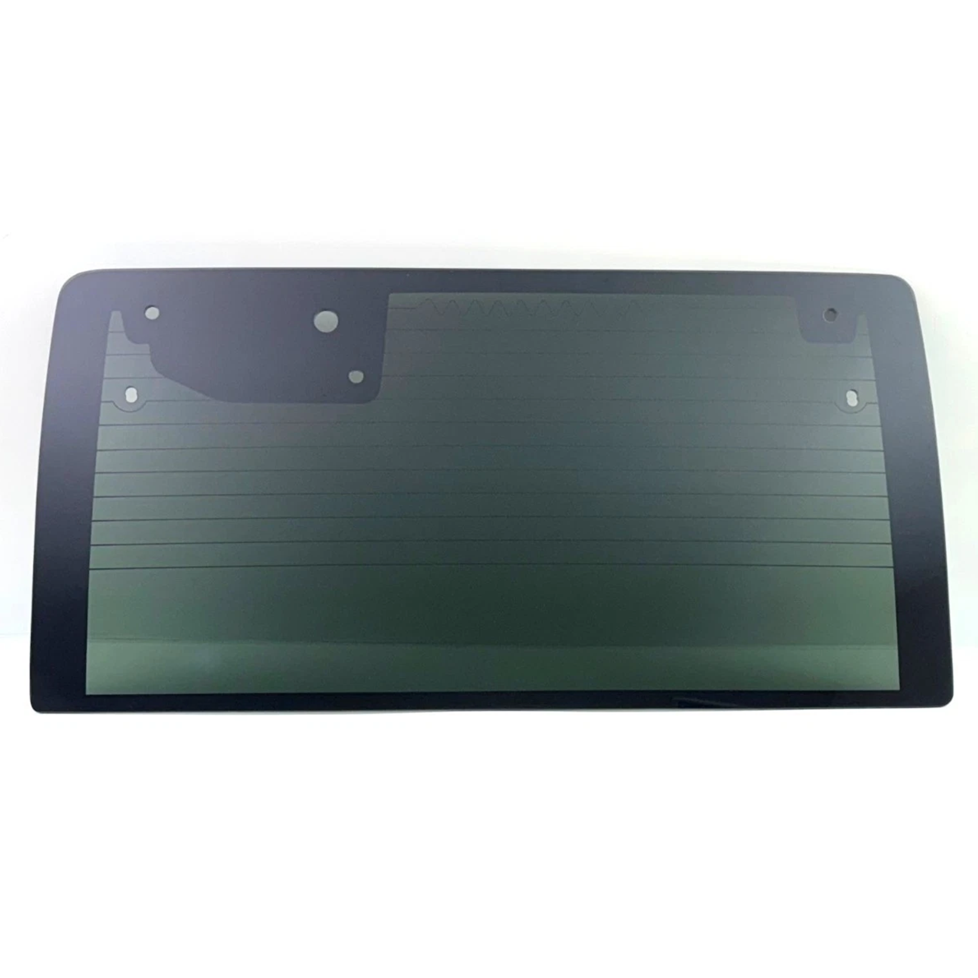 With Free Glue Heated Privacy Rear Tailgate Window Back Glass Compatible with Jeep Wrangler 2007-2010 Models