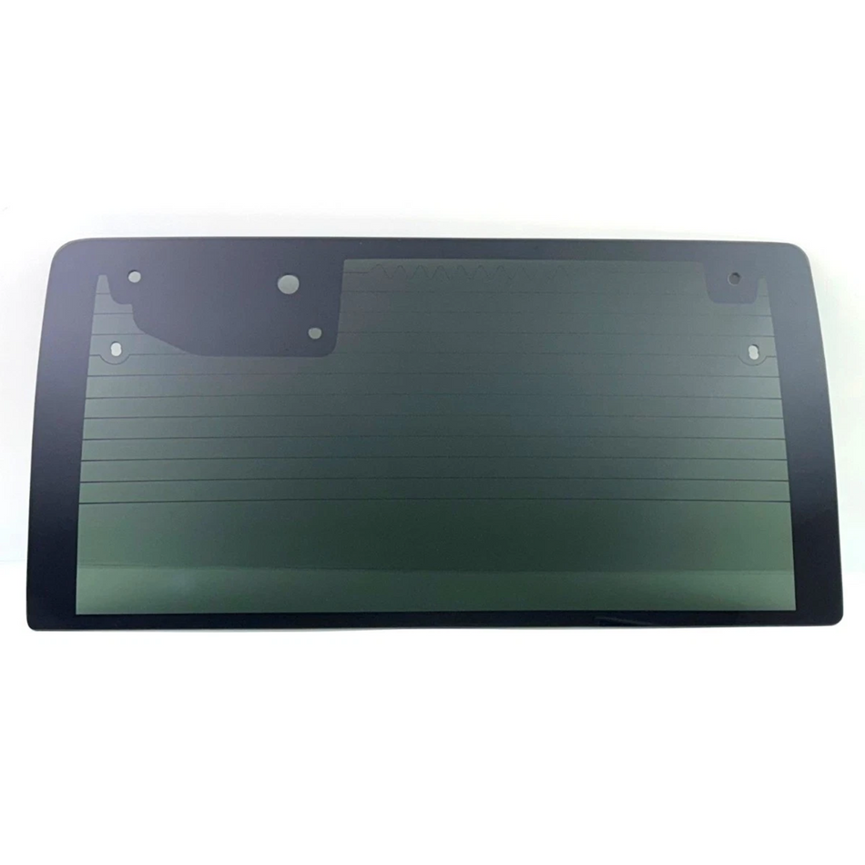 With Free Glue Heated Privacy Rear Tailgate Window Back Glass Compatible with Jeep Wrangler 2007-2010 Models