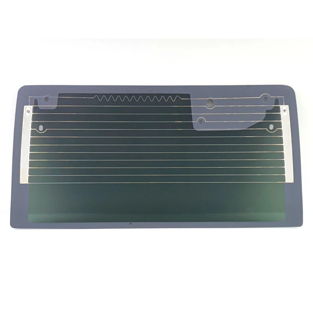 With Free Glue Heated Privacy Rear Tailgate Window Back Glass Compatible with Jeep Wrangler 2007-2010 Models