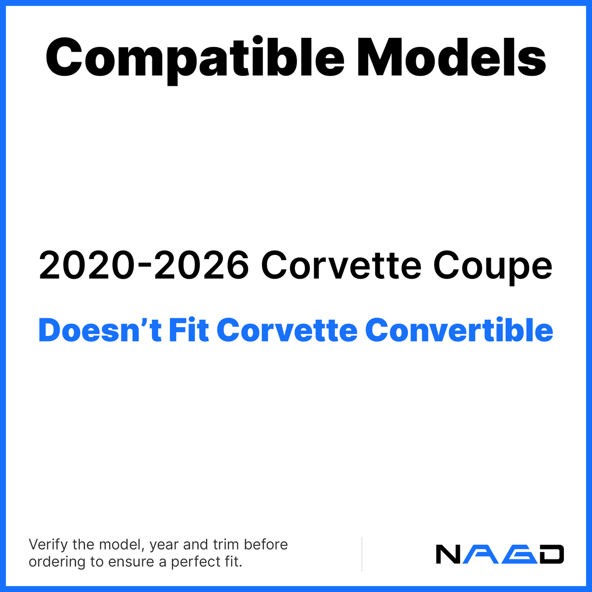 Heated Back Window Back Glass Compatible with Chevrolet Corvette 2 Door Coupe 2020-2026 Models
