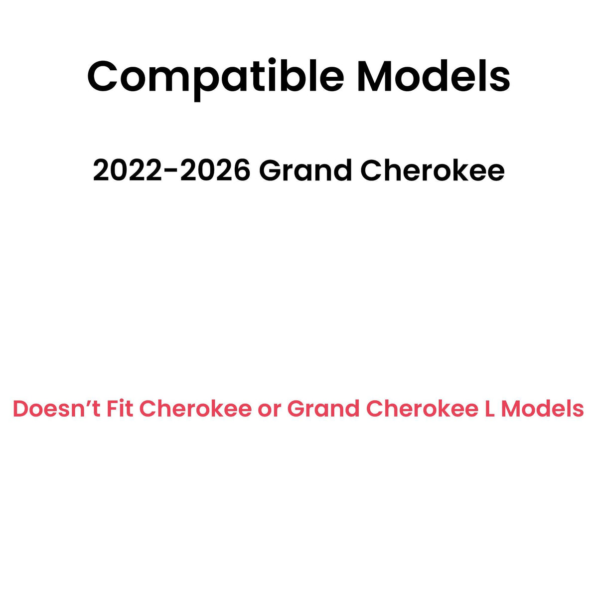 Heated Rear Tailgate Liftgate Back Window Back Glass Compatible with Jeep Grand Cherokee 2022-2026 Models (Not For Grand Cherokee L or Cherokee)