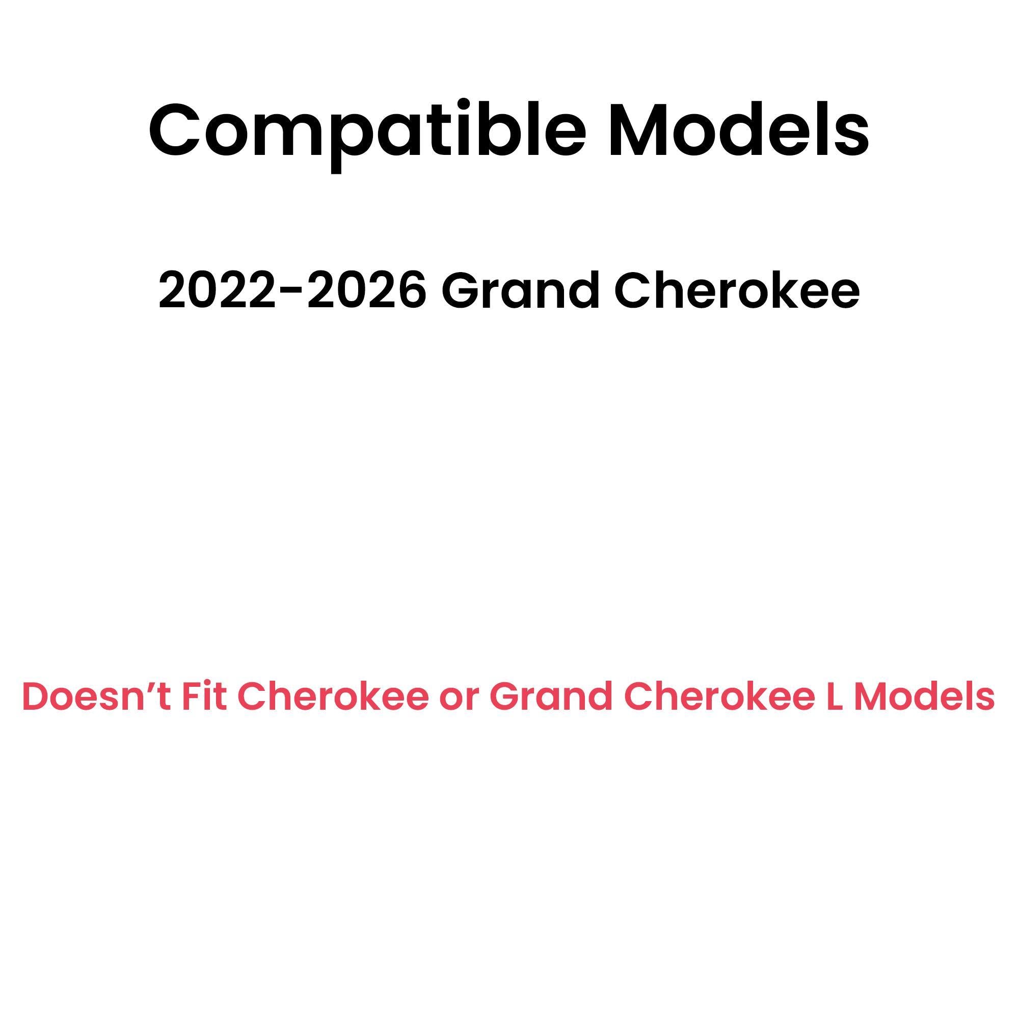 Heated Rear Tailgate Liftgate Back Window Back Glass Compatible with Jeep Grand Cherokee 2022-2026 Models (Not For Grand Cherokee L or Cherokee)