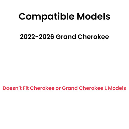 Heated Rear Tailgate Liftgate Back Window Back Glass Compatible with Jeep Grand Cherokee 2022-2026 Models (Not For Grand Cherokee L or Cherokee)