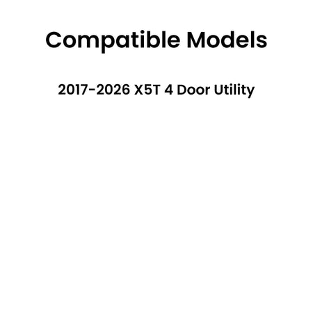 Passenger Right Side Rear Door Window Door Glass Compatible with Cadillac XT5 2017-2026 Models