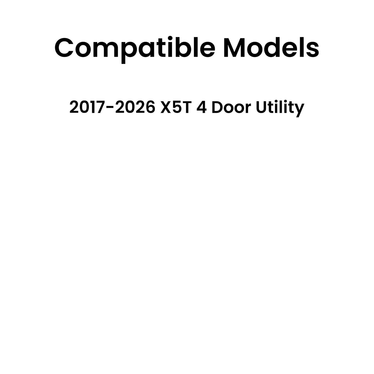 Driver Left Side Rear Door Window Door Glass Compatible with Cadillac XT5 2017-2026 Models