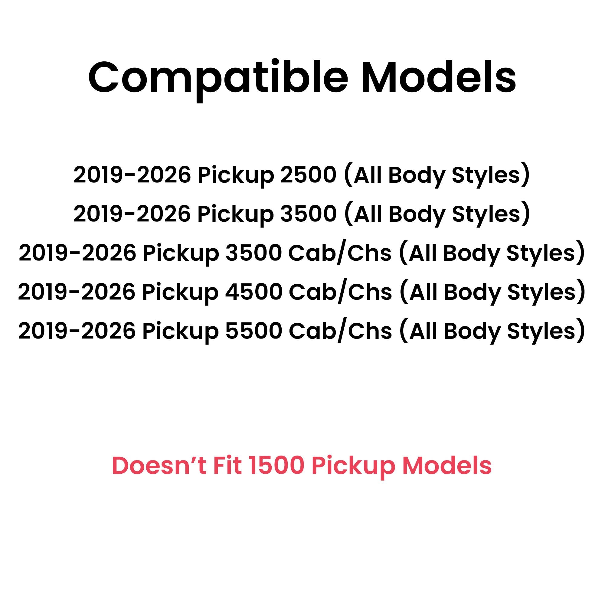 Laminated Driver Left Side Door Window Door Glass Compatible with Ram 2500 3500 4500 5500 Pickup 2019-2026 Model