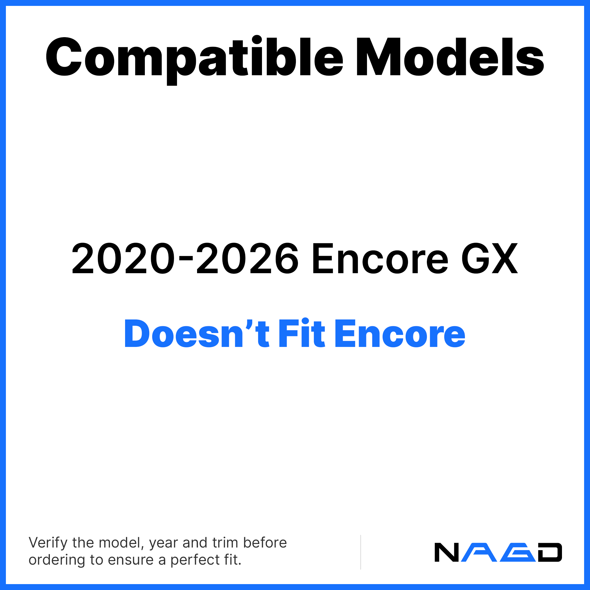 Driver Left Side Front Door Window Door Glass Compatible with Buick Encore GX 2020-2026 Models (Not For Encore)
