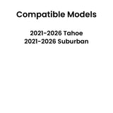 Passenger Right Side Front Door Window Door Glass Compatible with Chevrolet Tahoe / Suburban 2021-2026 Models
