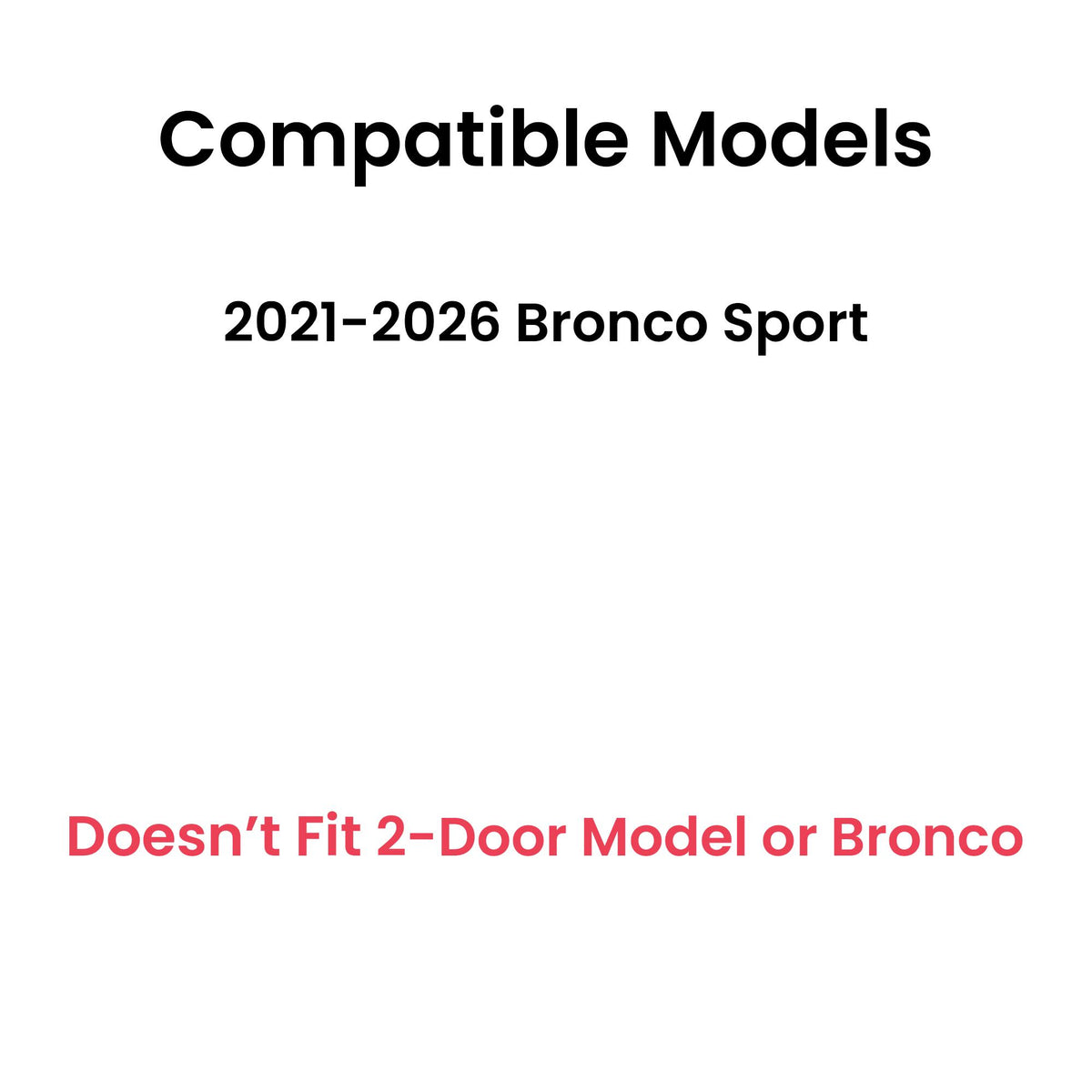 Laminated Driver Left Side Front Door Window Door Glass Glass Compatible with Ford Bronco Sport 2021-2026 Models (Doesn't Fit Bronco)