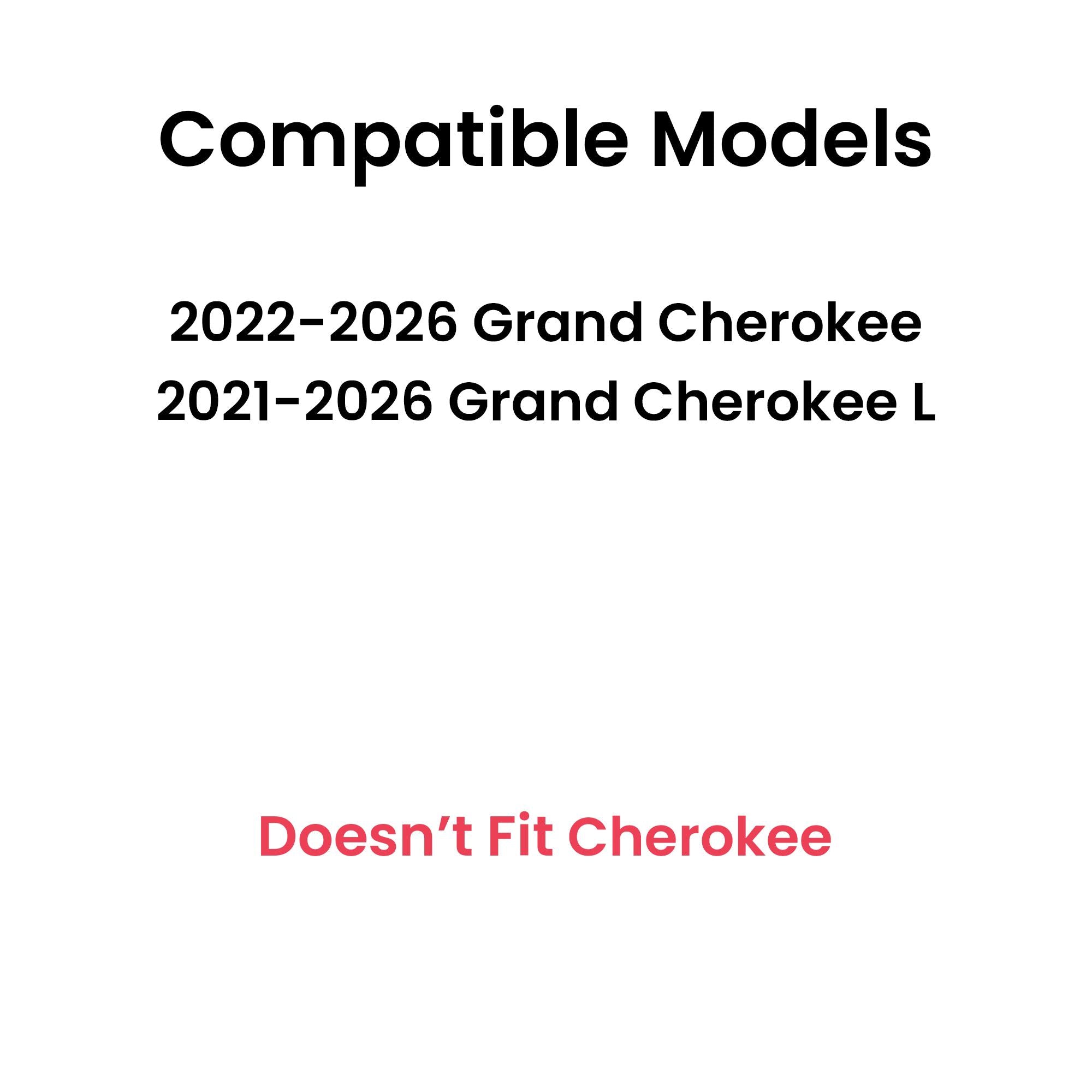 4MM Laminated Passenger Right Side Front Door Window Door Glass Compatible with Jeep Grand Cherokee 2022-2026 / Grand Cherokee L 2021-2026 Models
