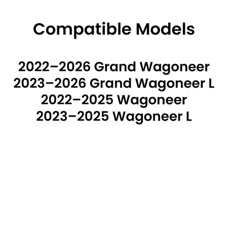 Laminated Passenger Right Side Front Door Window Door Glass Compatible with Jeep Wagoneer / Wagoneer L / Grand Wagoneer / Grand Wagoneer L 2022-2026 Models