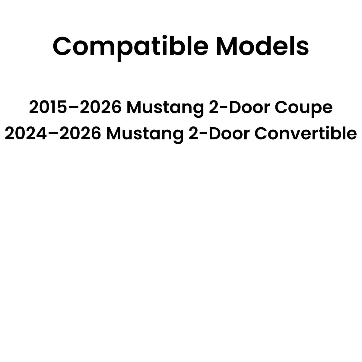 OEM W/ Data Sharing Ecth Driver Left Side Door Window Door Glass Compatible with Ford Mustang 2-Door Coupe 2015-2025 / Mustang 2-Door Convertible 2024-2026 Models