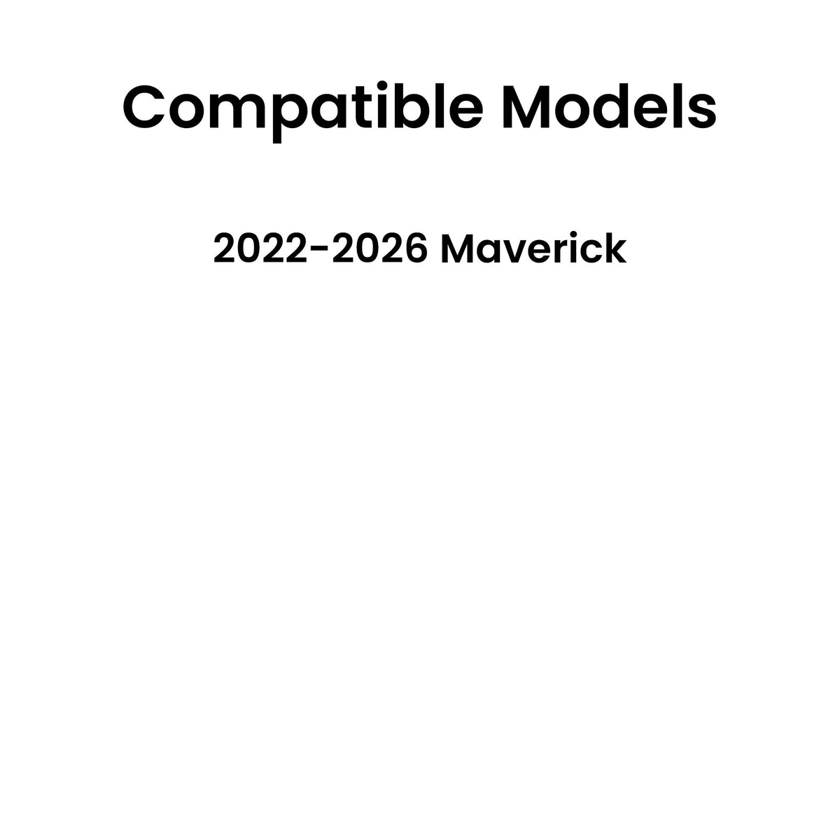 Tempered Driver Left Side Front Door Window Door Glass Compatible with Ford Maverick 2022-2026 Models