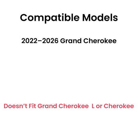 Laminated Privacy Passenger Right Side Rear Door Window Door Glass Compatible with Jeep Grand Cherokee 2022-2026 Models