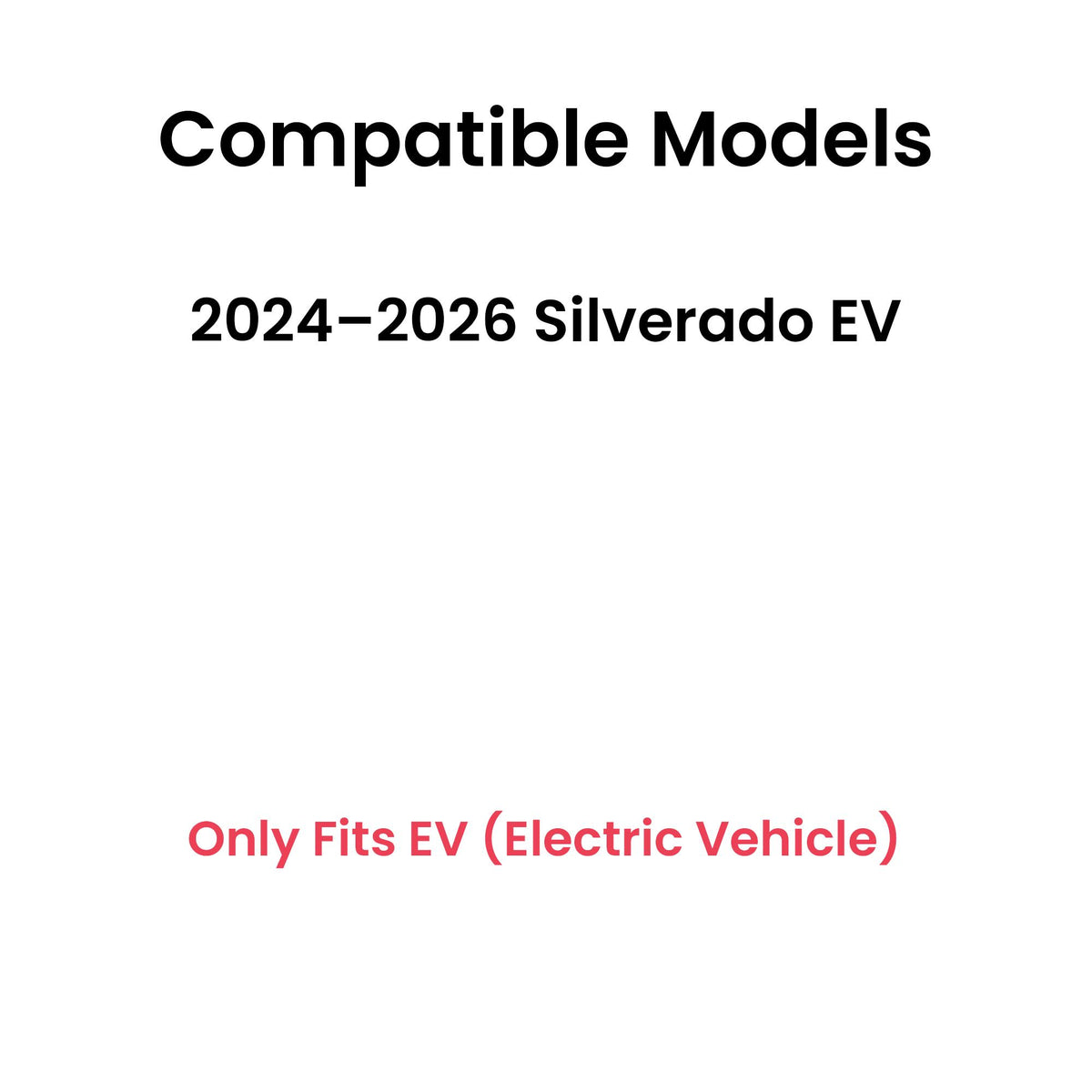 Tempered Driver Left Side Rear Door Window Door Glass Compatible with Chevrolet Silverado EV 2024-2026 Models (Only For Electric Vehicles)