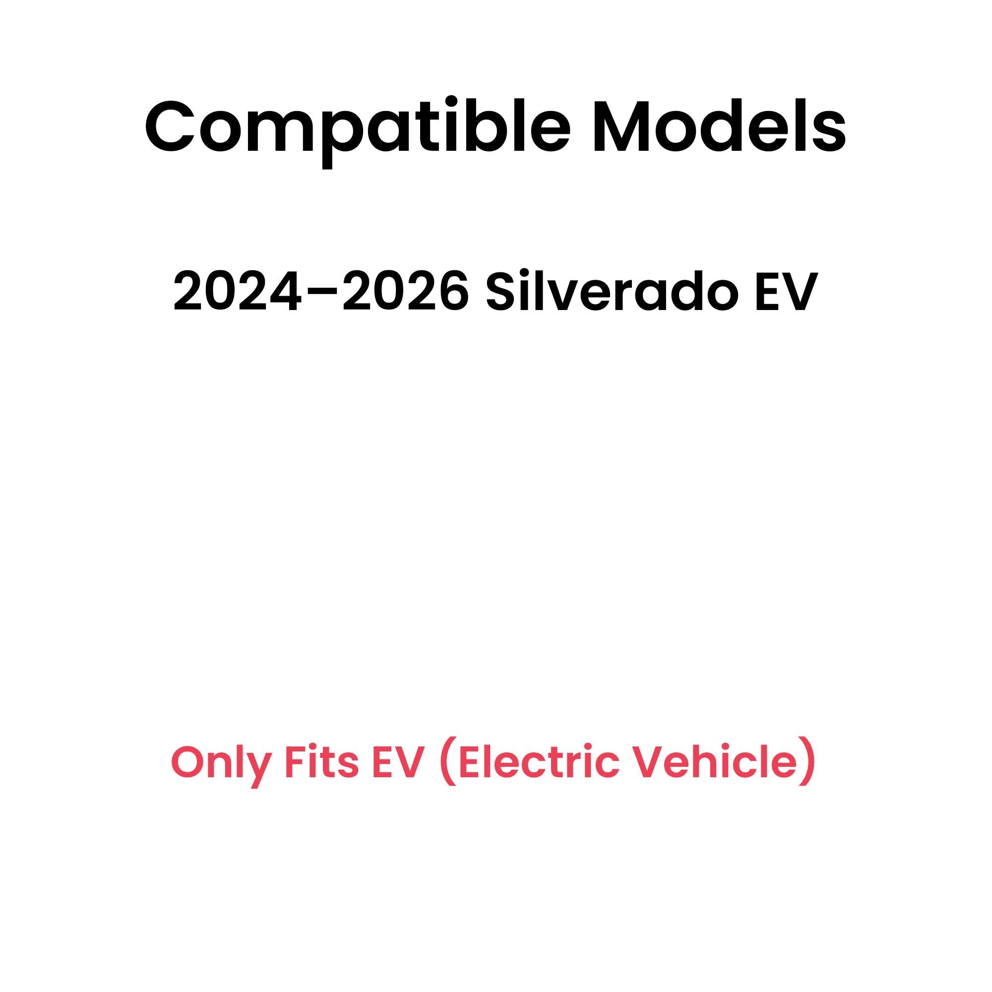 Tempered Driver Left Side Rear Door Window Door Glass Compatible with Chevrolet Silverado EV 2024-2026 Models (Only For Electric Vehicles)